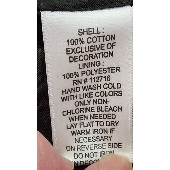 Vintage Quacker Factory Jacket Small Red 100% Cotton  Beaded Lined Womens - Picture 4 of 6